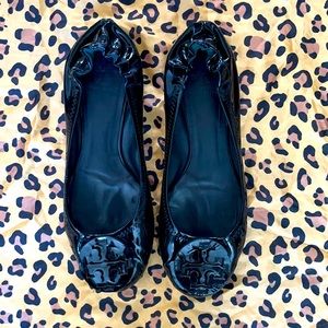 Tory Burch patent leather flats size 6.5